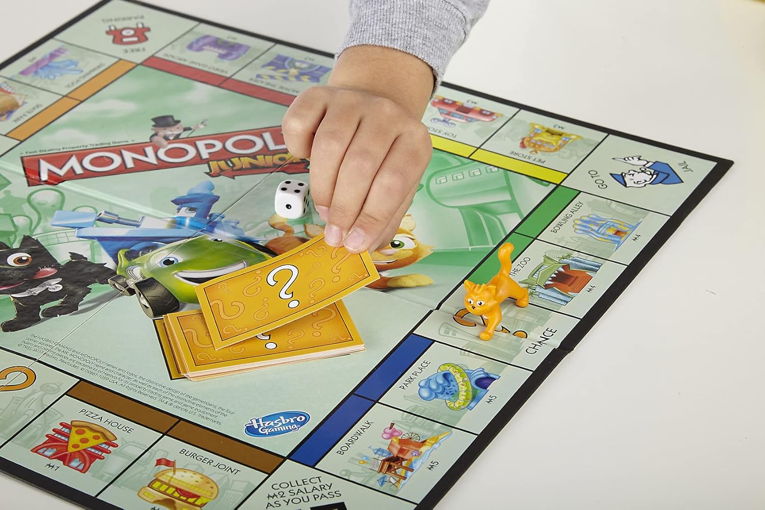 Thumbnail 3 de Monopoly Junior für Kinder ab 5 Jahren – das Geld-Spiel mit freundlichen Figuren