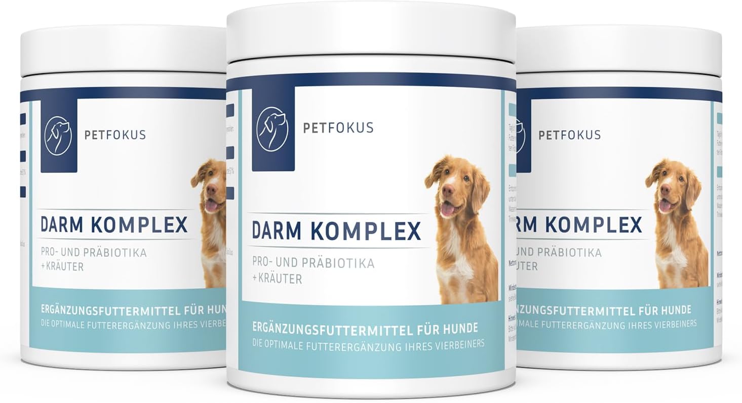Detalle de PetFokus Darm Komplex für Hunde – Unterstützung der Verdauung, Entzündungshemmung und Gelenkgesundheit