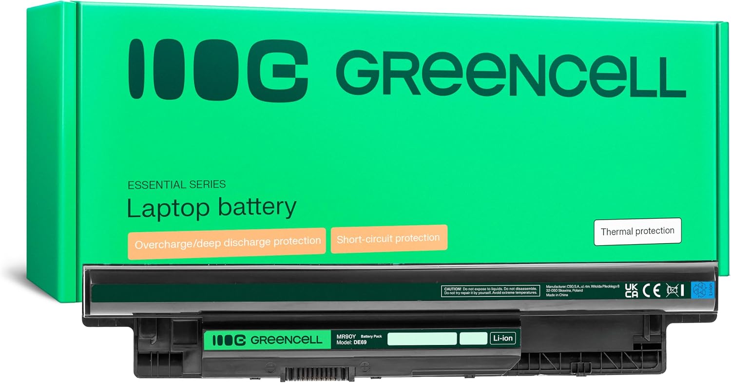 Imagen de Green Cell Batteria Dell MR90Y per portatile Dell Inspiron e Latitude/Vostro (4400mAh, 10.8V) en OfertitasTOP