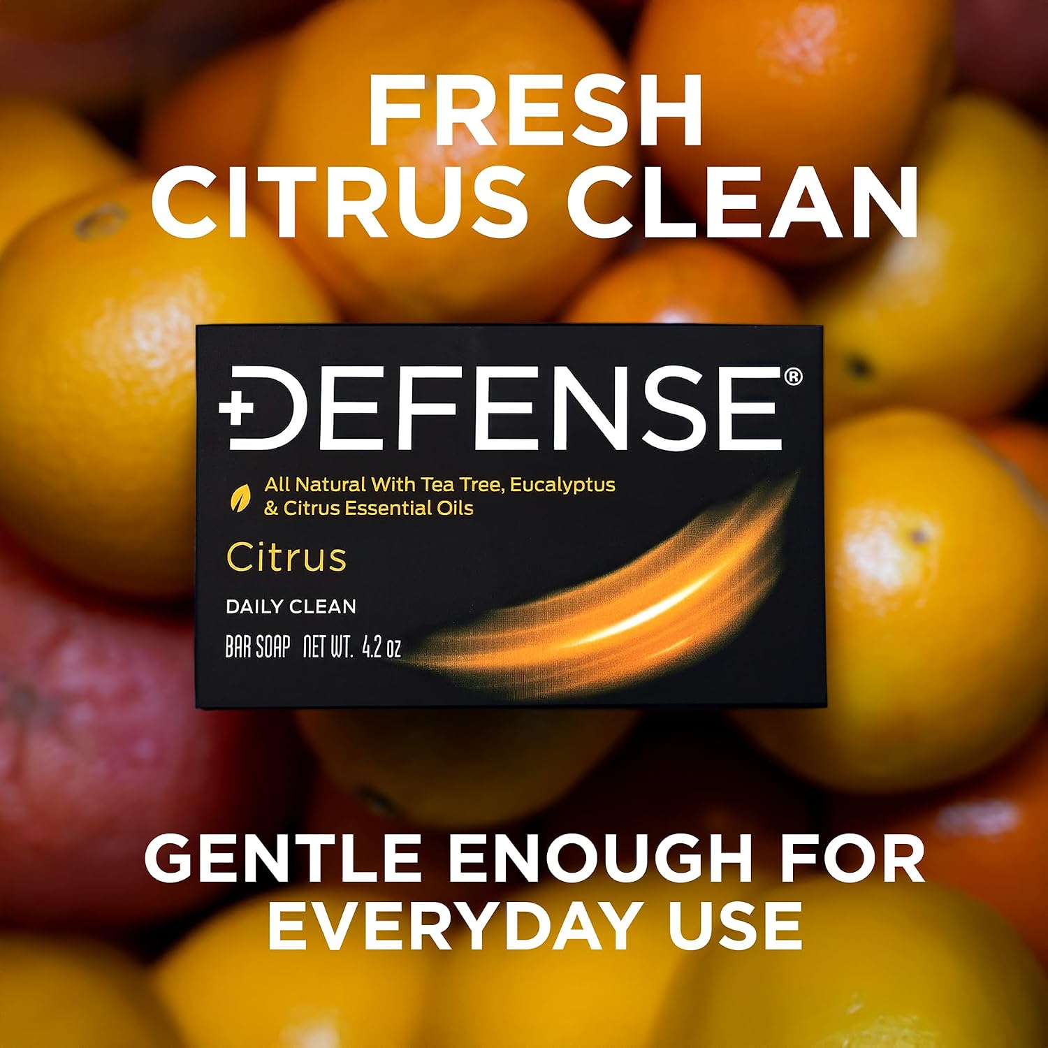 Thumbnail 5 de Defense Soap Citrus Bar: All-Natural Post-Workout Cleanser (Tea Tree, Eucalyptus & Citrus) – Pack of 3