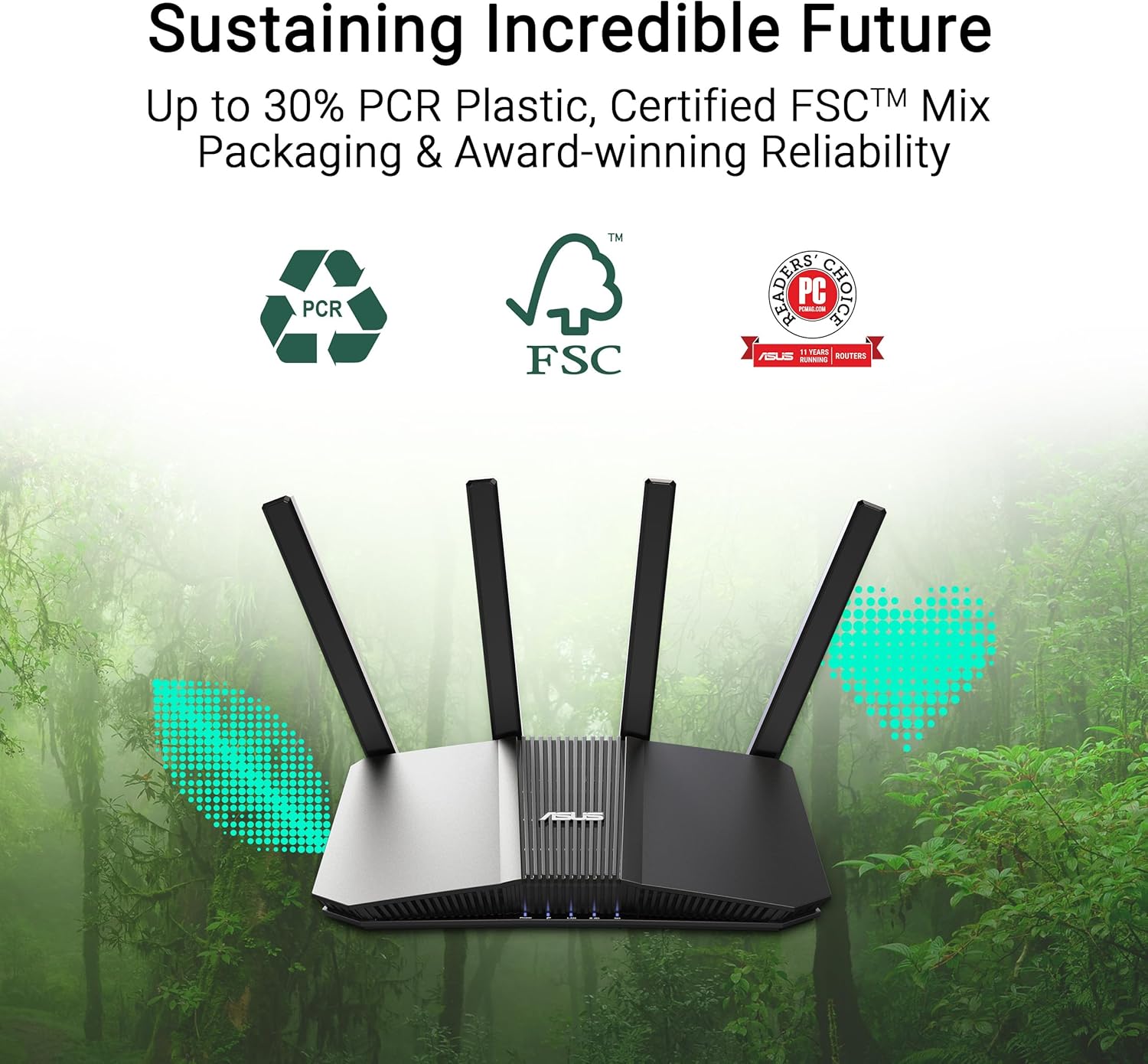 Thumbnail 6 de ASUS RT-BE58U WiFi 7 BE3600 AiMesh Extendable Router (MLO, AiDetection 2.5G Port, VPN & Kid’s Network)