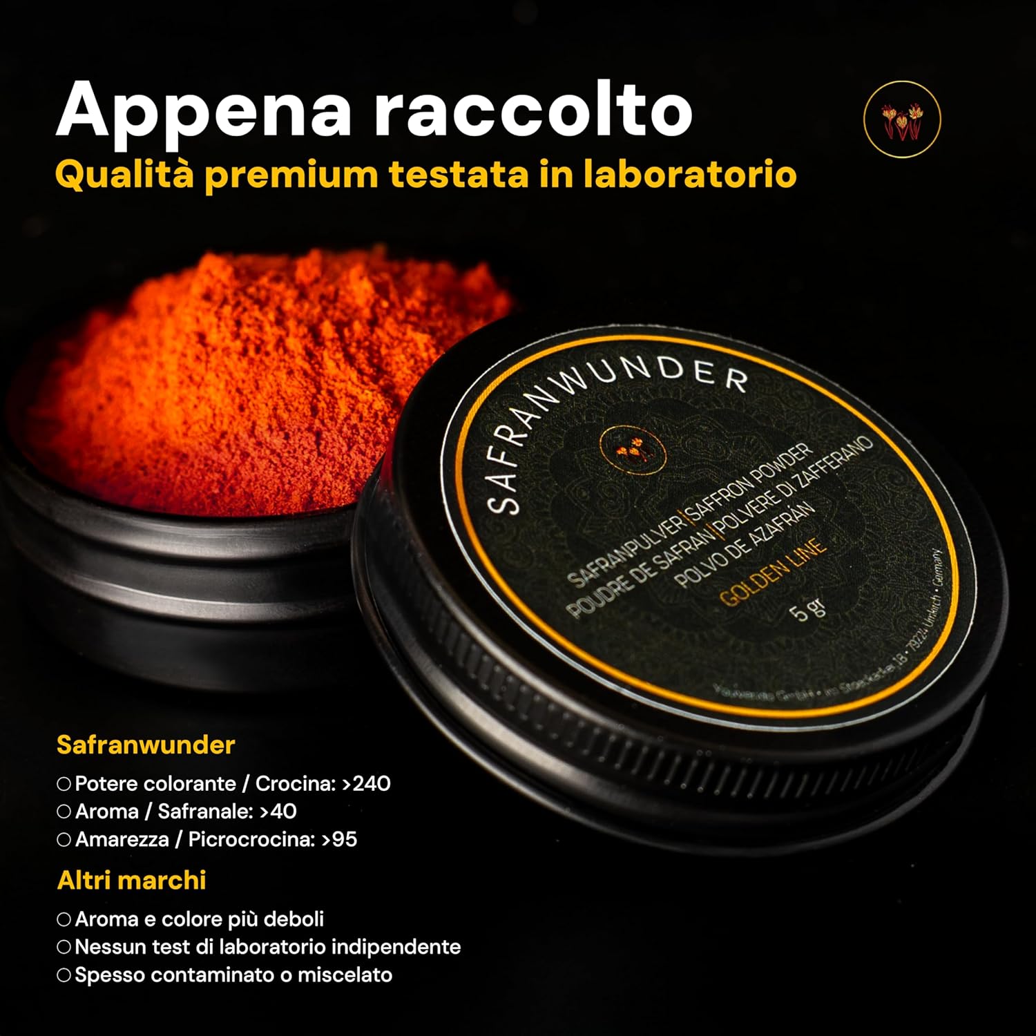 Thumbnail 2 de Zafferano premium in polvere 5 g