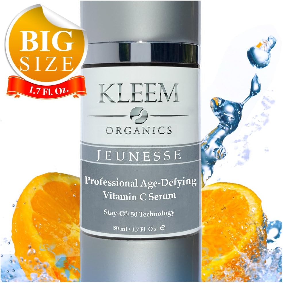 Thumbnail 6 de KLEEM ORGANICS Sérum Visage Vitamine C 20% + Acide Hyaluronique et Vitamine E, anti-âge, 30 ml