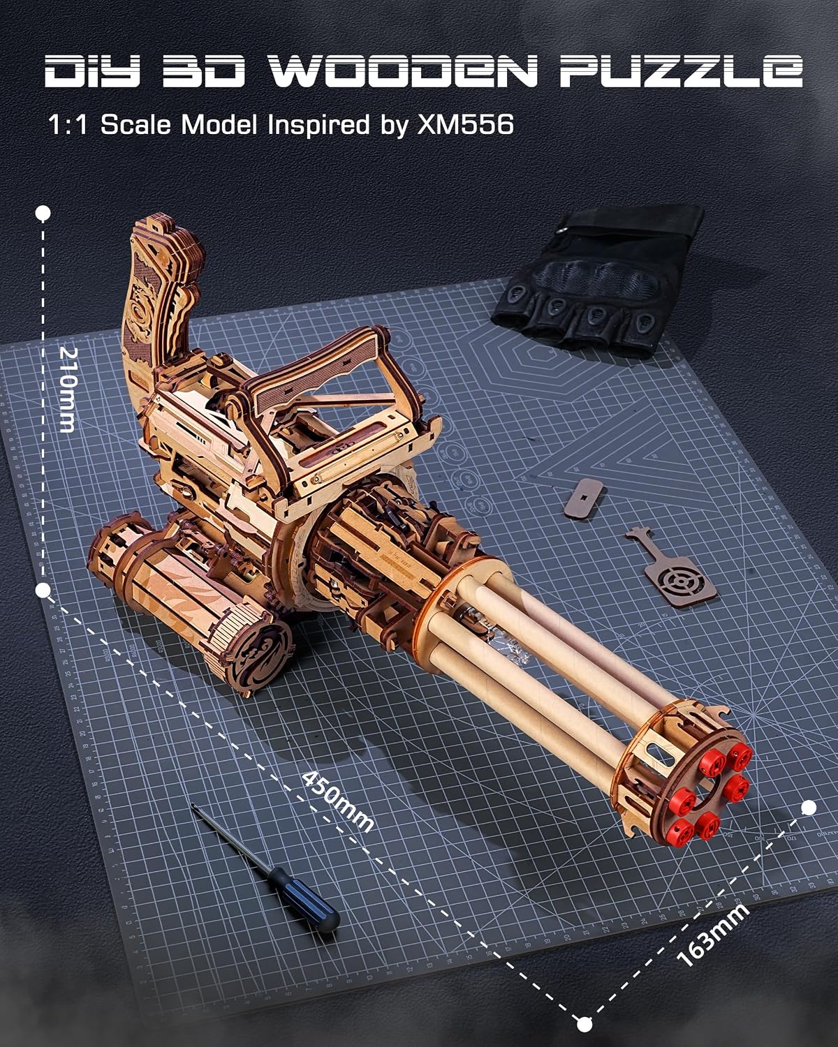 Thumbnail 1 de ROBOTIME LQA01 3D Wooden Puzzle