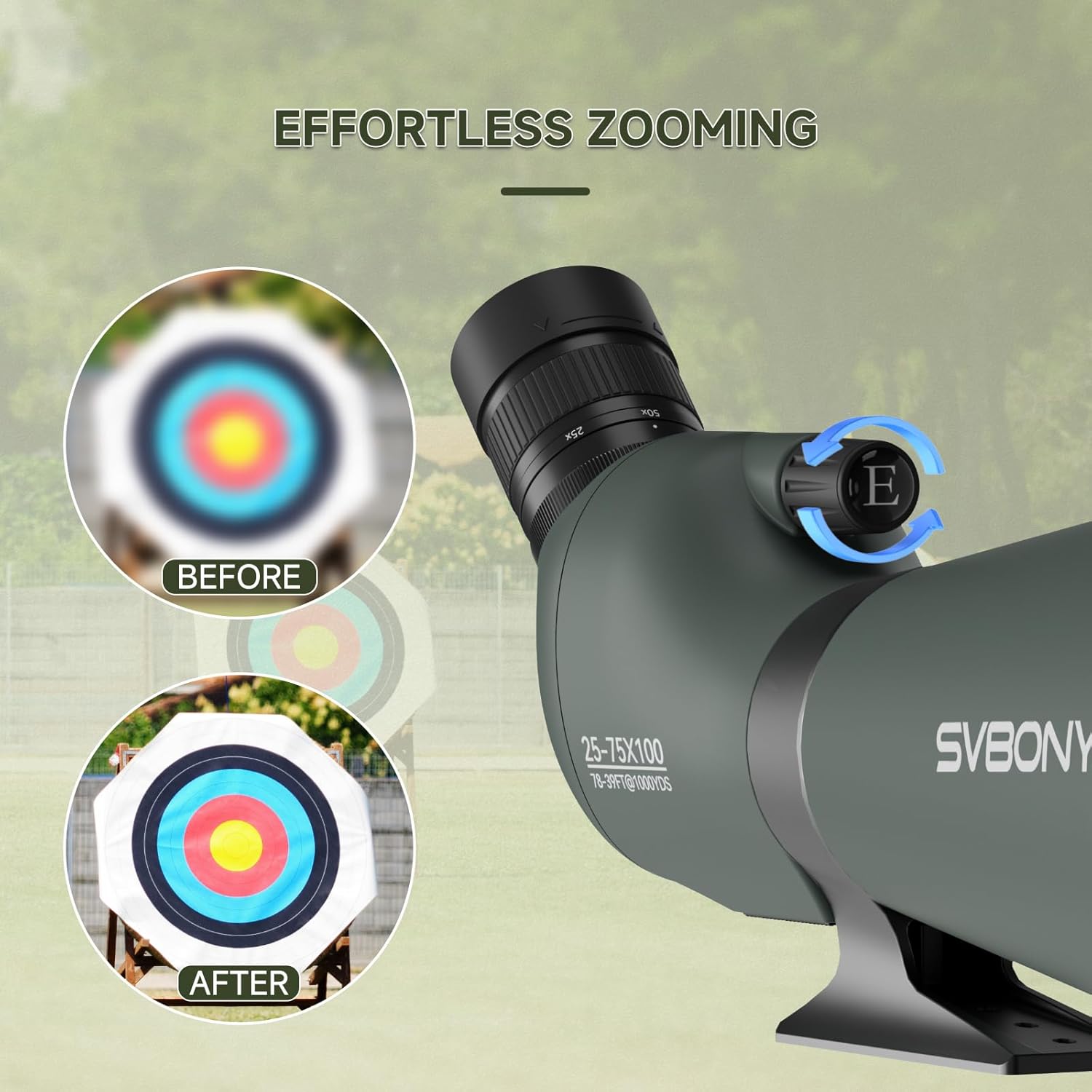 Thumbnail 6 de SVBONY SV28 100mm spotting scope