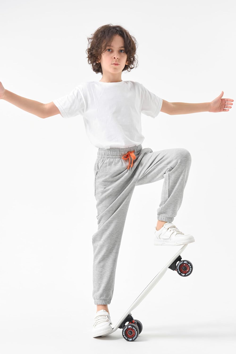 Detalle 2 de SOIBEEN Boys Sweatpants 3-Pack Size 4-14