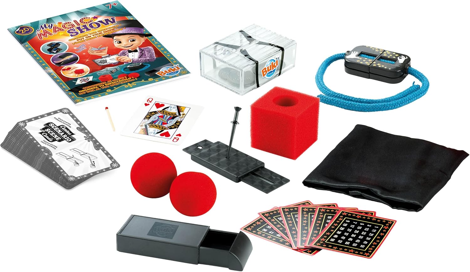 Detalle de Buki - 6060 My Magic Show: coffret de magie pour enfants