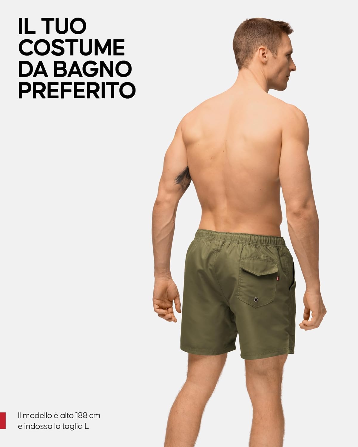 Detalle 1 de Costume uomo Danish Endurance bermuda da mare