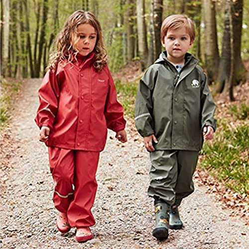 Thumbnail 5 de Celavi Basic Rainwear Set - Giacca impermeabile unisex PU rosso Baked Apple 99/107 cm (3-4 Jahre)