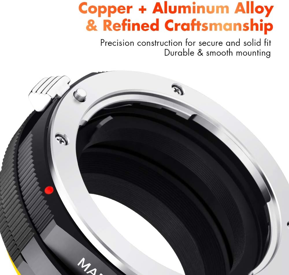 Thumbnail 2 de K&F CONCEPT M22105 Minolta(AF)‑NEX Adapterring – mechanischer Objektivadapter für Sony E-Mount