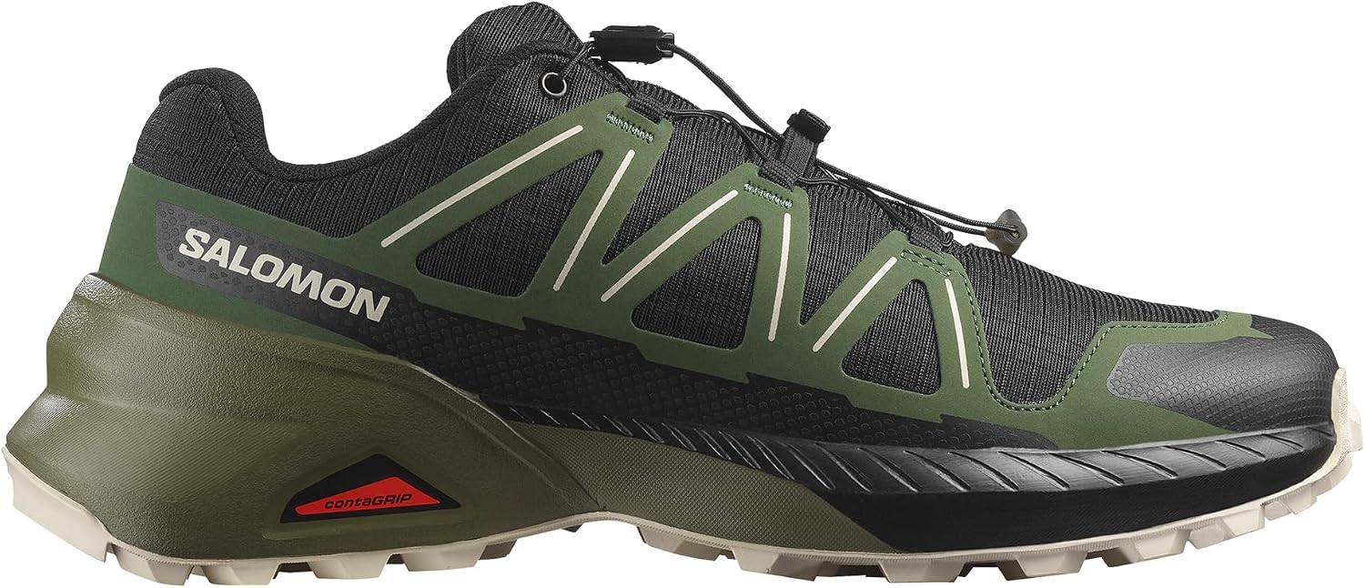Detalle de Salomon Speedcross Peak Herren Wanderschuhe – Präzise Passform und aktiver Grip für herausfordernde Trails