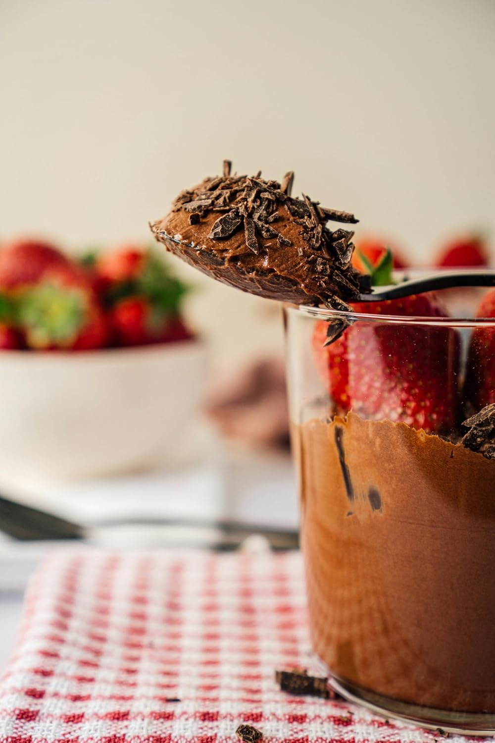 Thumbnail 2 de RUF Mousse au Chocolat Dessertpulver (nur Wasser zugeben) – Großpackung 1.000 g für Schokomousse