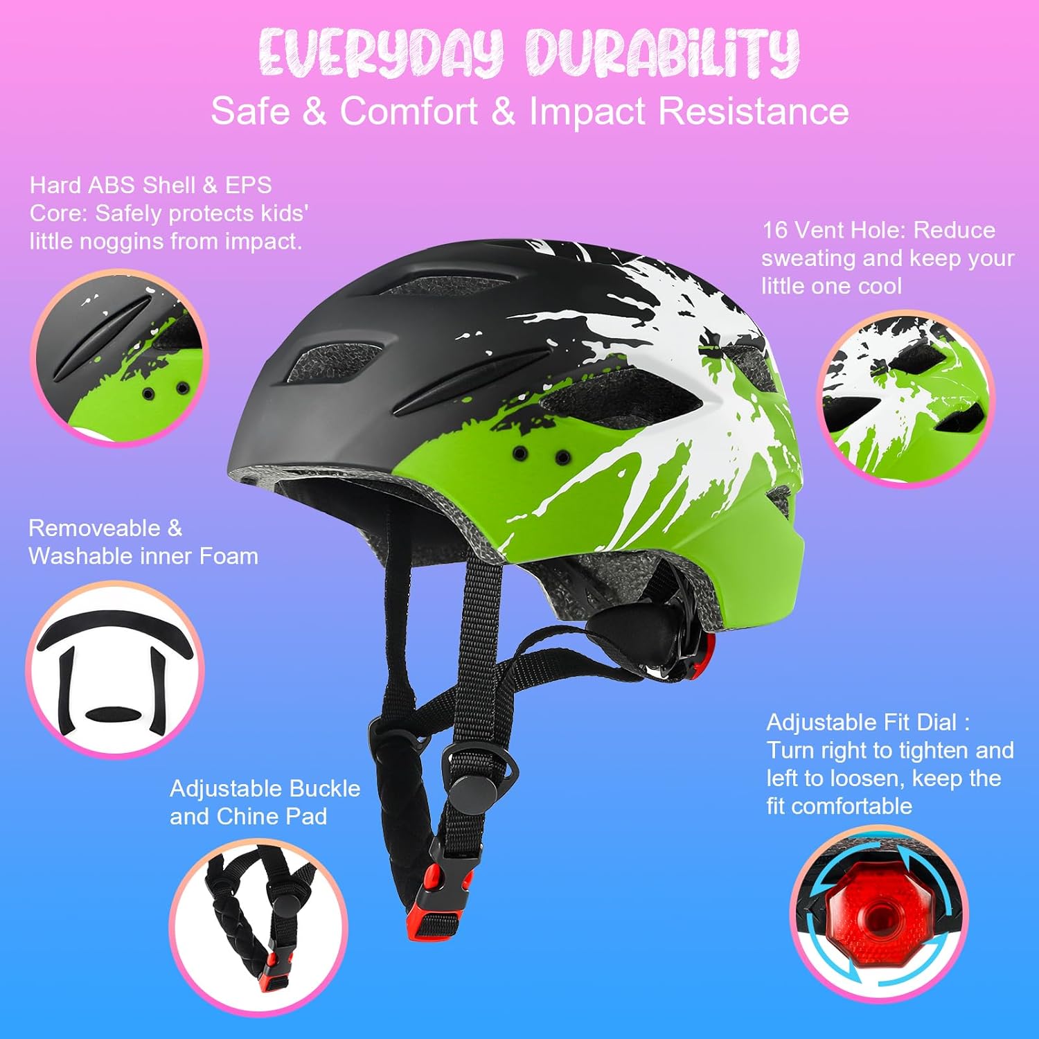Thumbnail 1 de RaMokey Fahrradhelm Kinder 50-56 cm