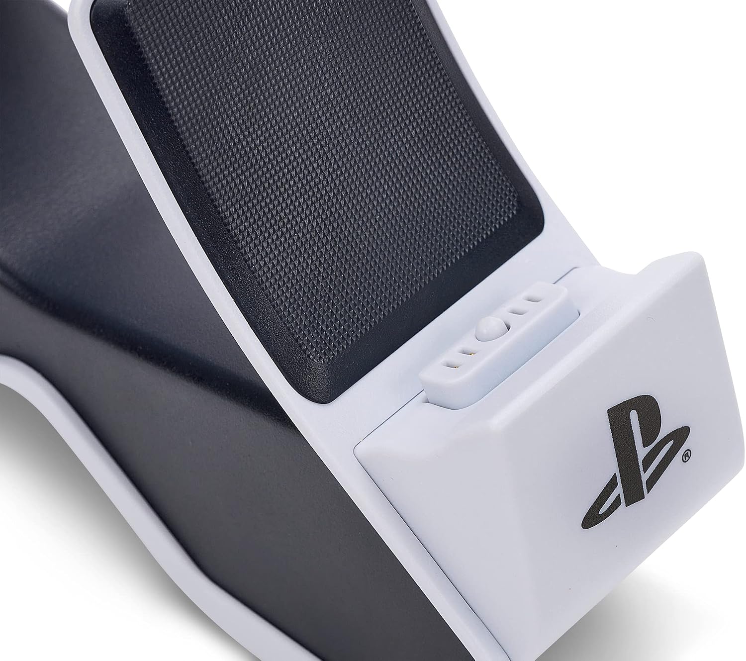 Detalle de PowerA Cargador Rápido Dual para 2 mandos DualSense (PS5) – Estación de carga doble
