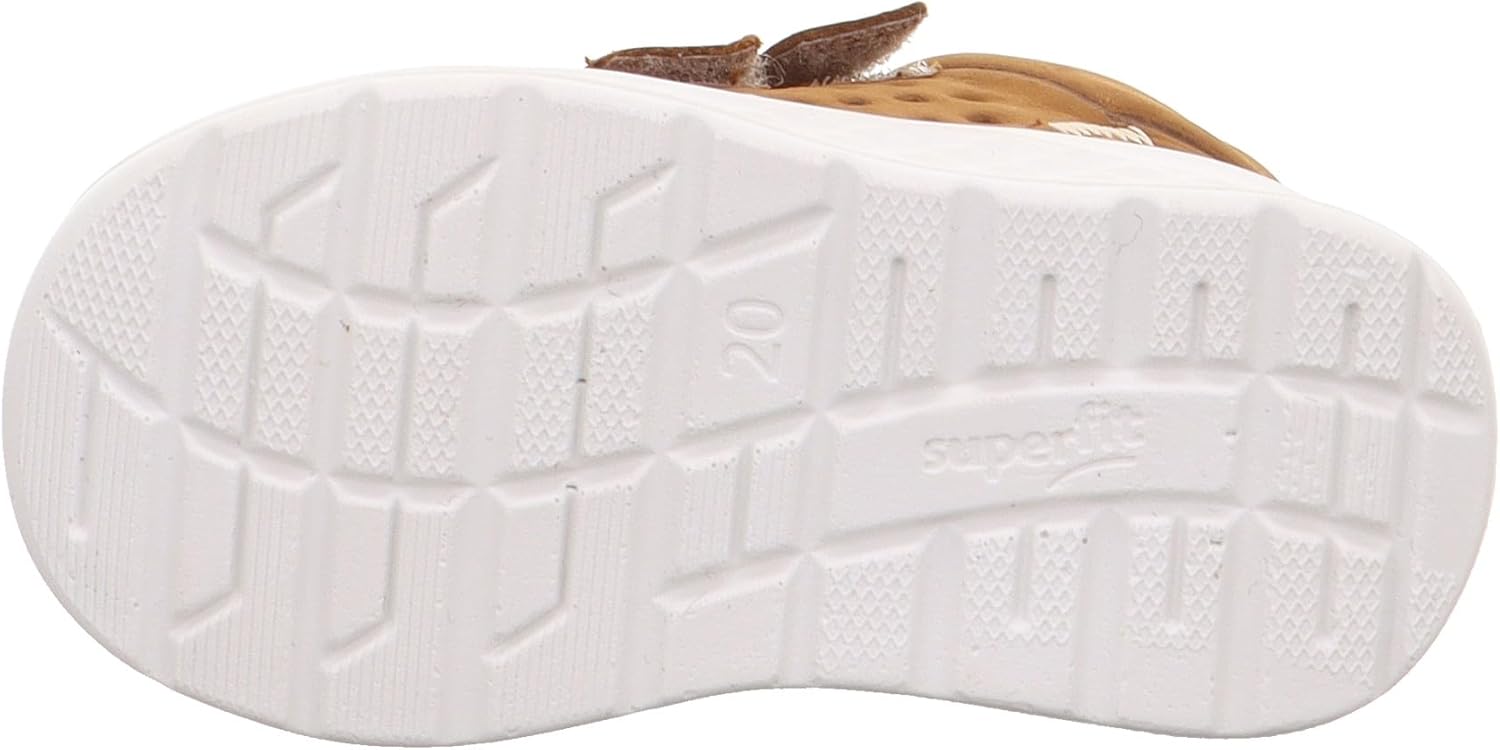 Thumbnail 3 de Superfit BREEZE Sneaker 1-000363 Jungen – Halbschuh/Lauflernschuh/Erstlingsschuh aus Leder in Braun/Gelb