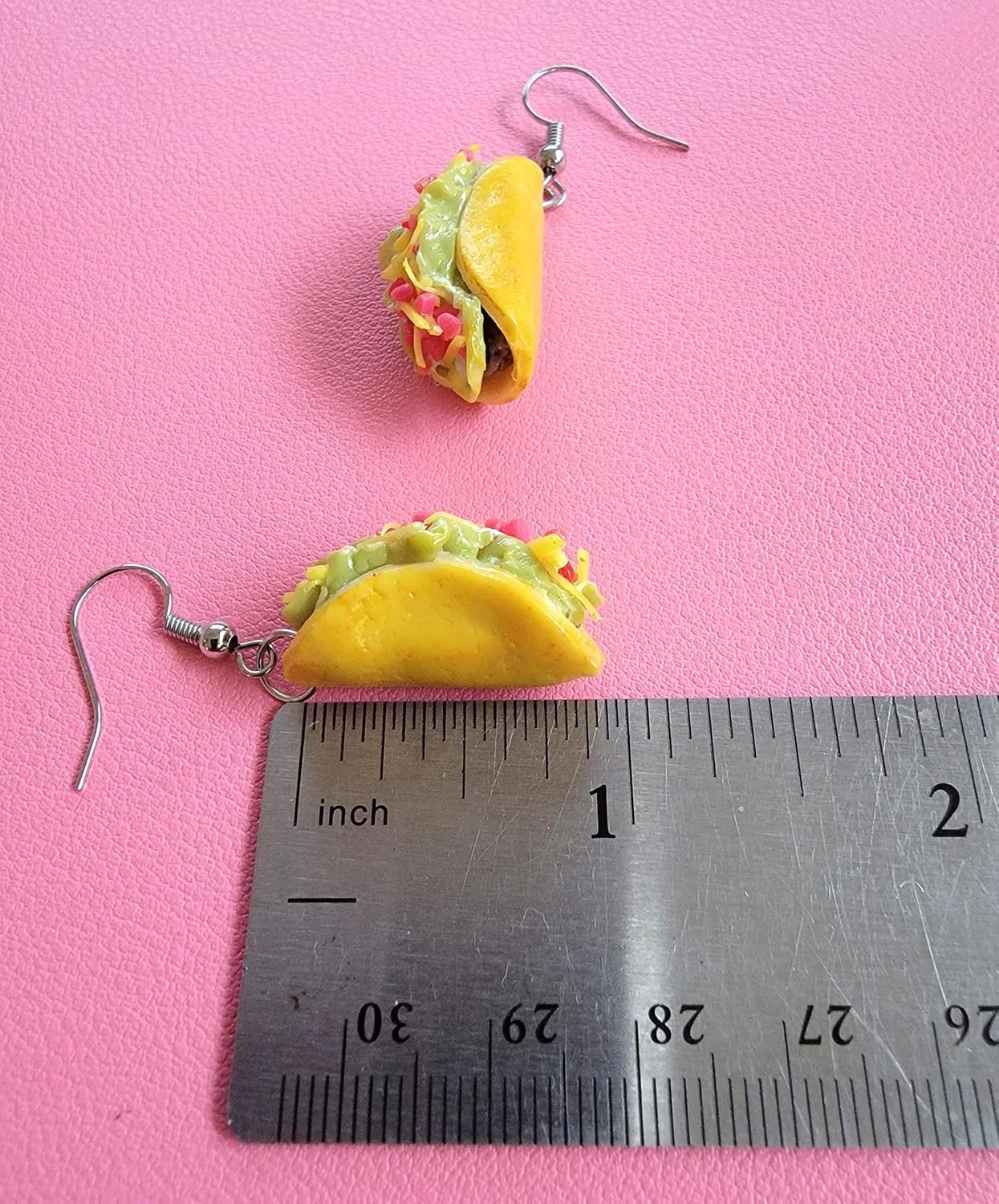 Thumbnail 6 de Polymer Clay Taco Dangle Earrings