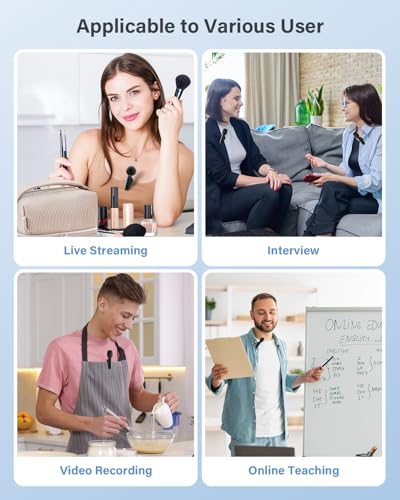 Thumbnail 9 de Wireless Lavalier Microphone for iPhone, iPad, Android Phone by WARM BOX