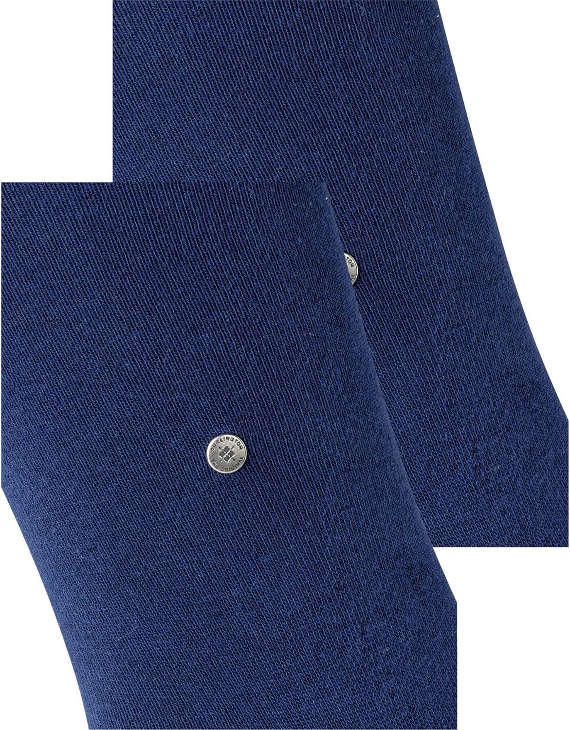 Detalle de Burlington Homme Everyday – Pack 2 chaussettes coton respirantes, unies, durables et confortables