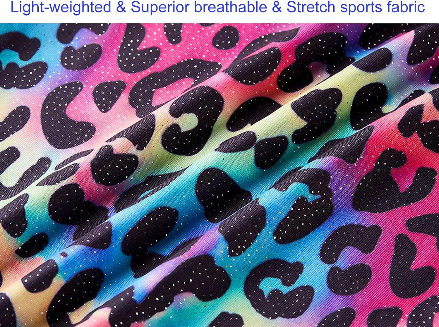 Detalle 2 de Domusgo Girls' Gymnastics Biketard, Size 1–10Y