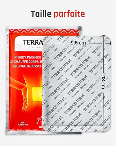 Detalle de TerraTherm Patch chauffant dos, nuque et épaules – chaleur profonde et pratique pour le quotidien