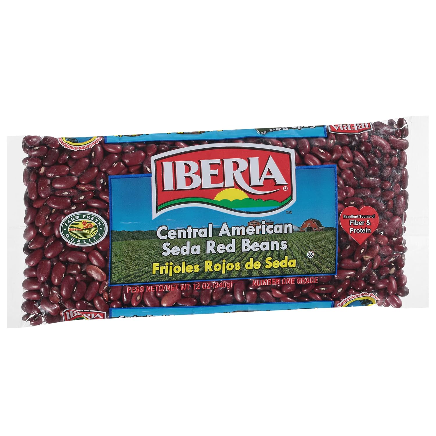 Detalle de Iberia 210066 Central American Seda Red Beans, 1.5-Pound Pack