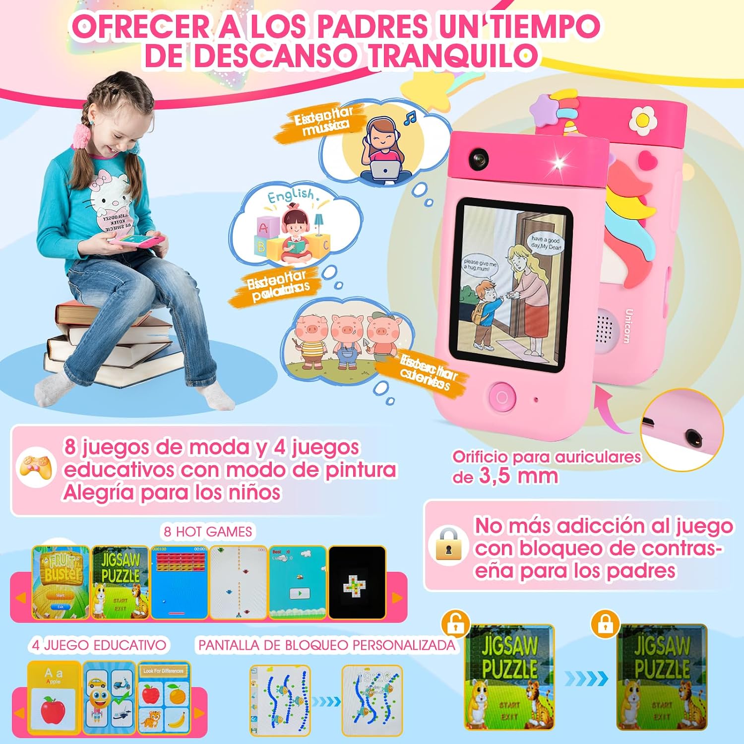 Thumbnail 4 de ARNSSIEN A200 cámara infantil 2.8