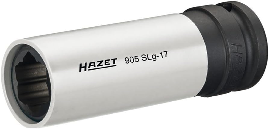 Detalle de HAZET 905SLG-17 メルセデス・ベンツ専用インパクトソケット 17mm・保護スリーブ付き
