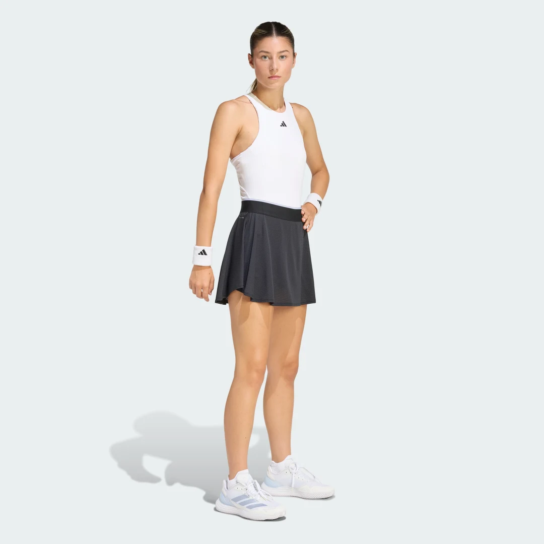 Detalle de Adidas CLIMACOOL PRO, falda de tenis negra