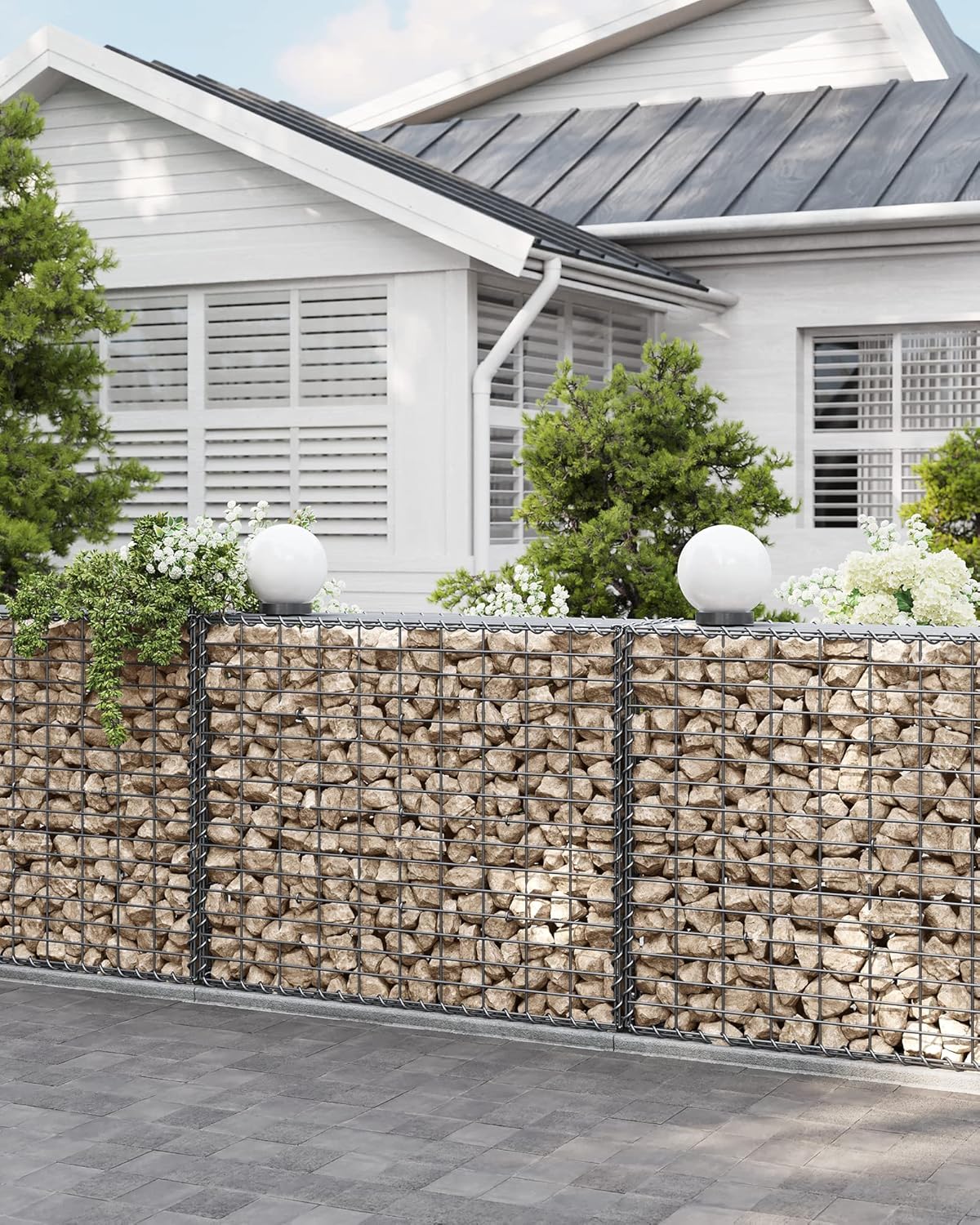 Thumbnail 6 de SONGMICS GGB283V1 Gabion pour Pierre 100 x 80 x 30 cm