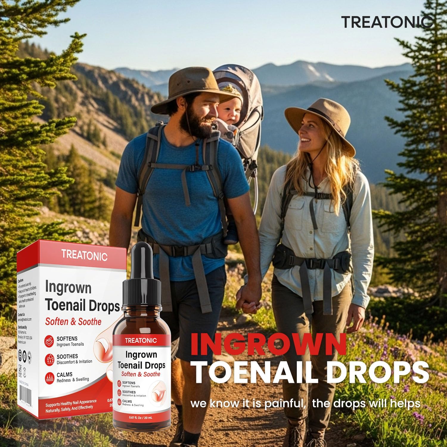 Thumbnail 6 de Ingrown Toenail Treatment Kit with Silicone Gel Toe Caps