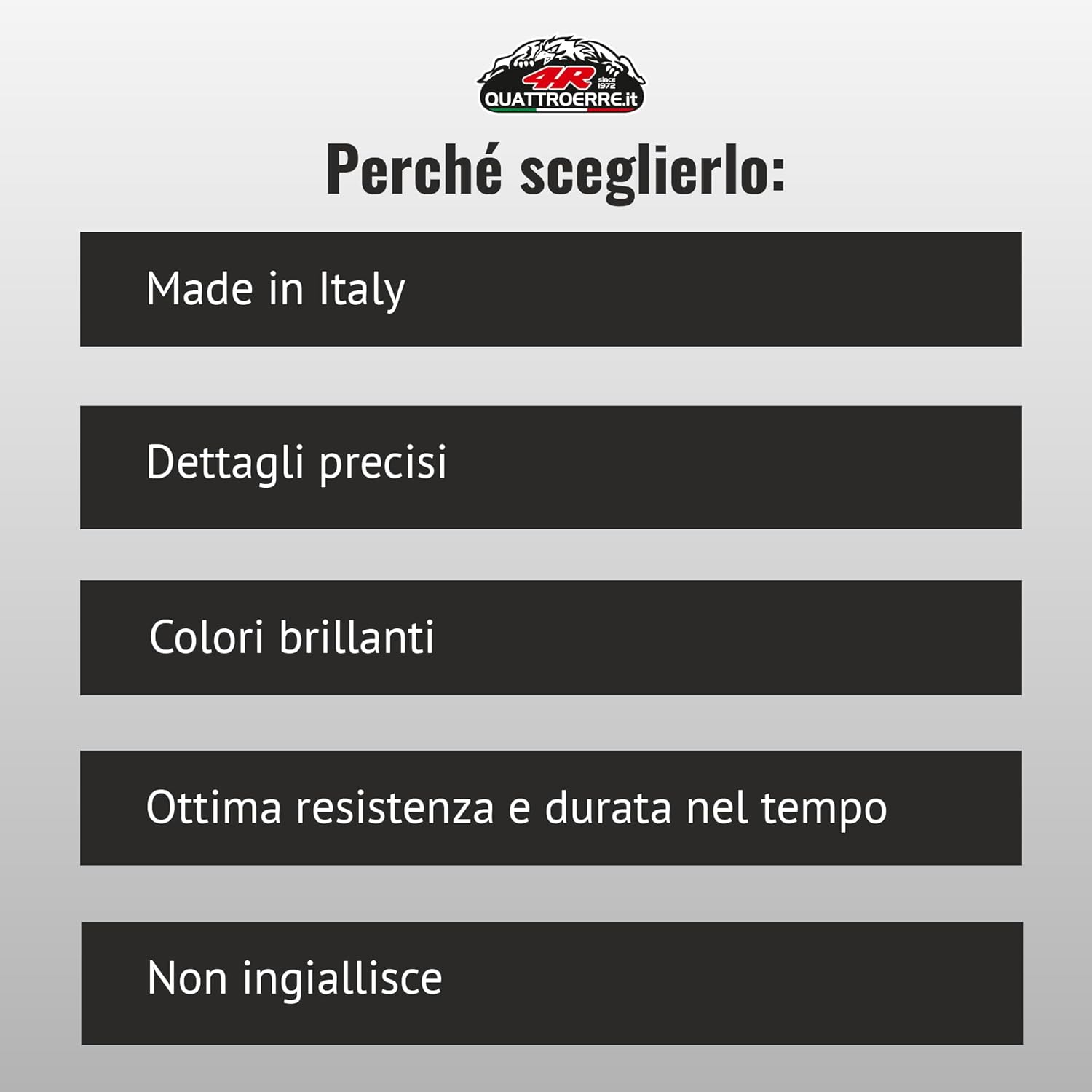 Detalle de Quattroerre Schlüsselanhänger Italien mit original Fiat Logos – 12 mm