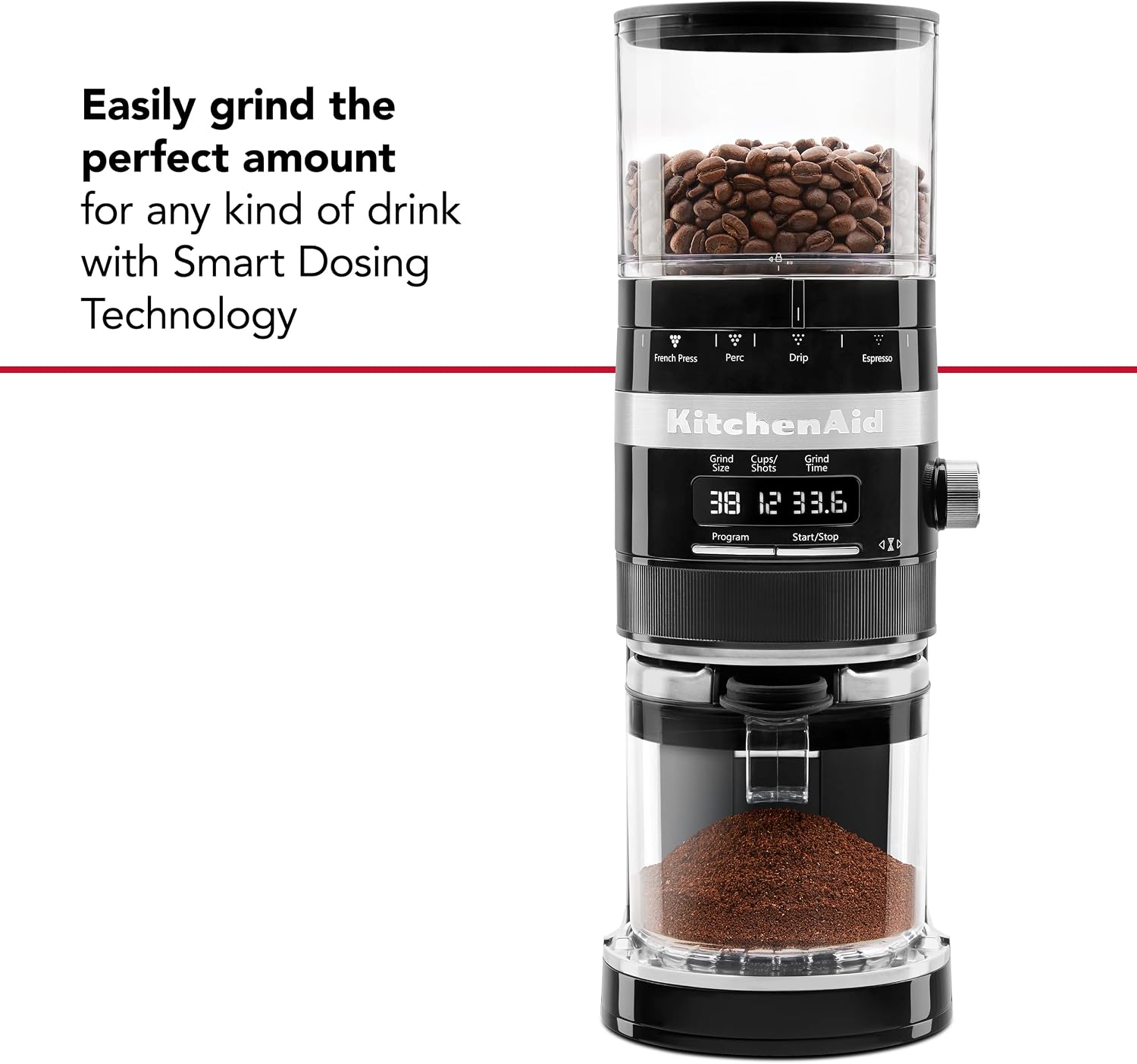 Detalle 2 de KitchenAid Burr Coffee Grinder KCG8433