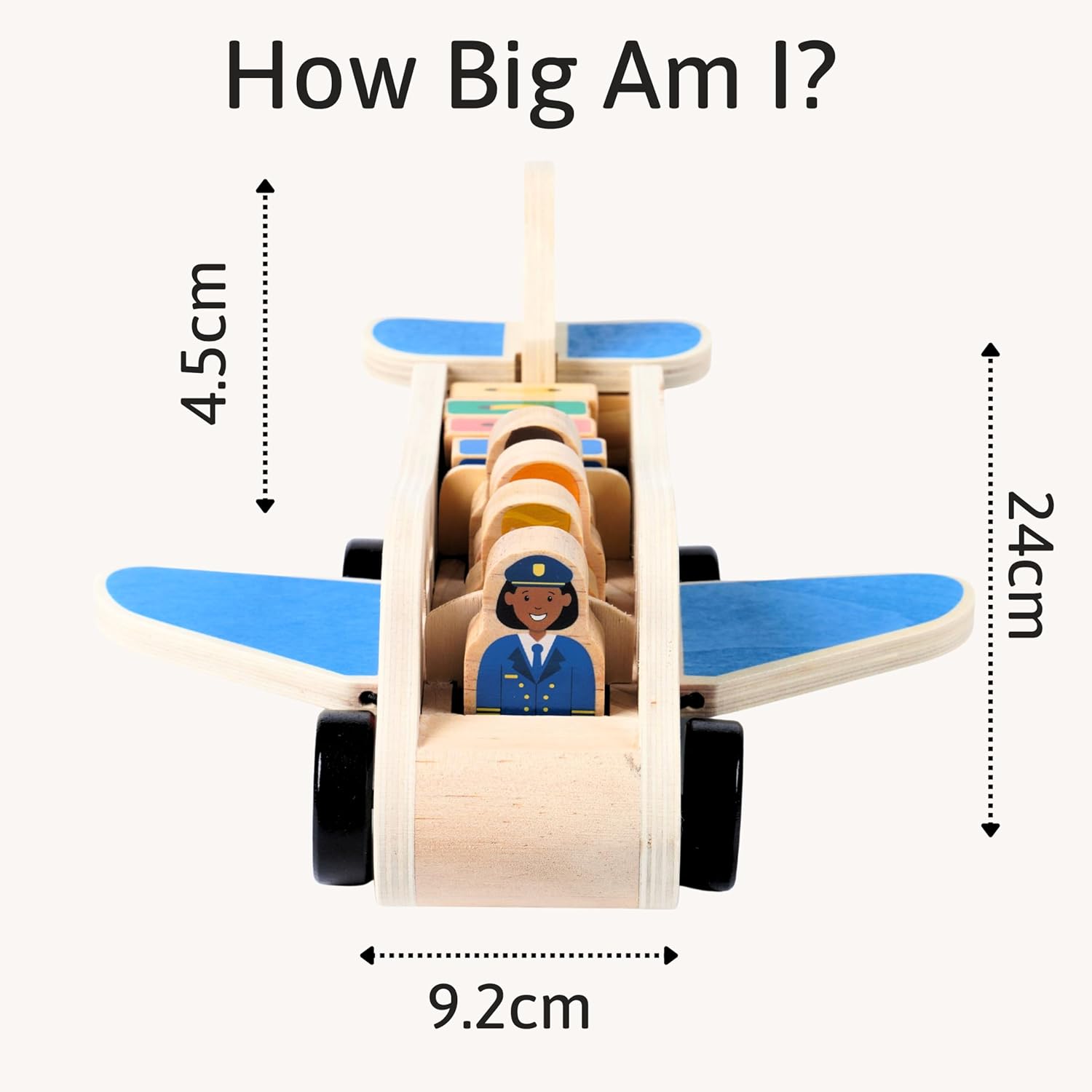 Thumbnail 1 de Jaques of London Wooden Aeroplane Toys for Toddlers – A Practical Look