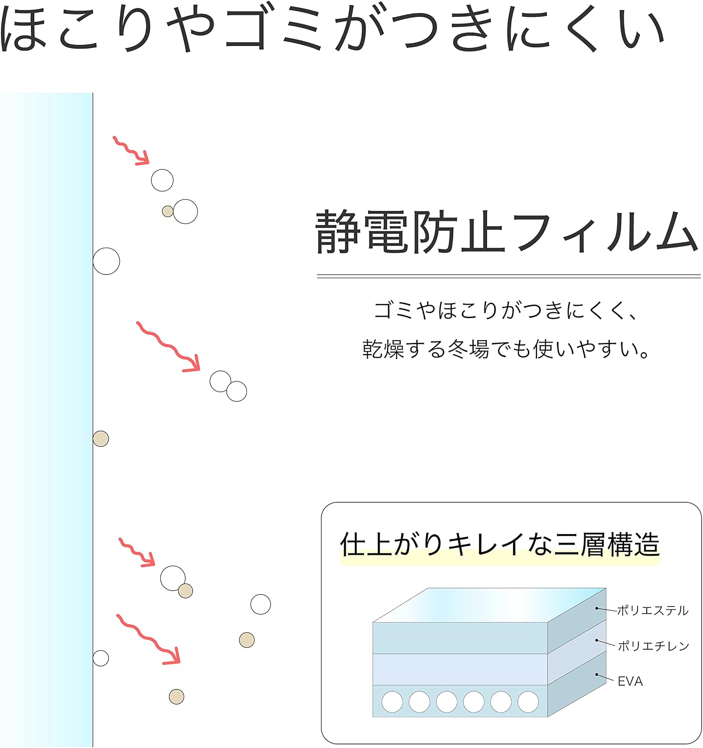 Detalle 2 de アスカ Asmix F1024 ラミネートフィルム 写真2L判 100μm 静電防止 100枚