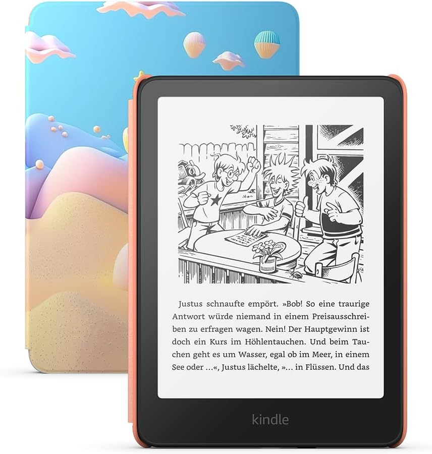 Detalle de Amazon Kindle Paperwhite Kids (neueste Generation) – 7-Zoll-Kids-E-Reader mit blendfreiem Display