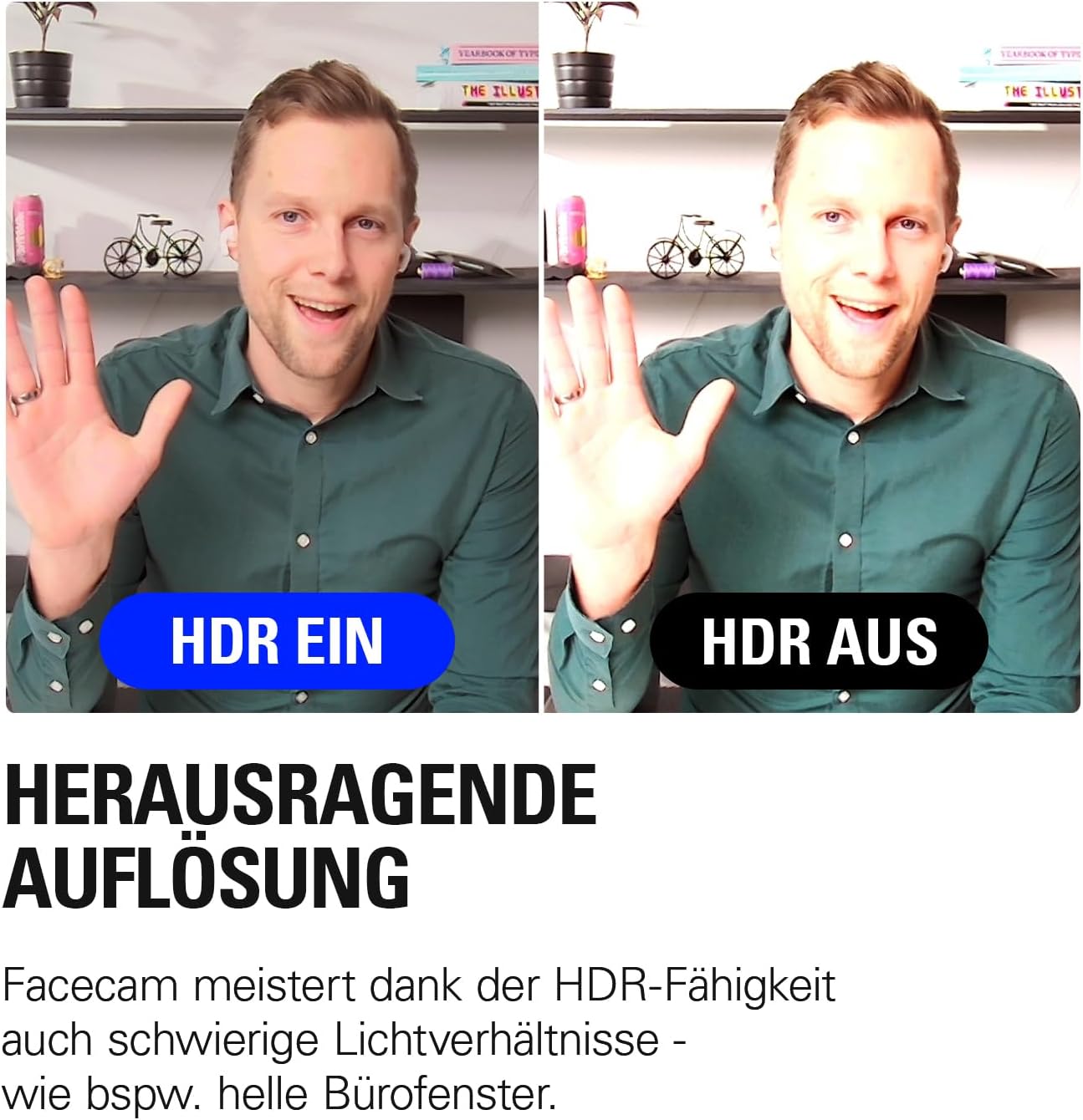 Thumbnail 2 de Elgato Facecam MK.2 Webkamera für Streaming