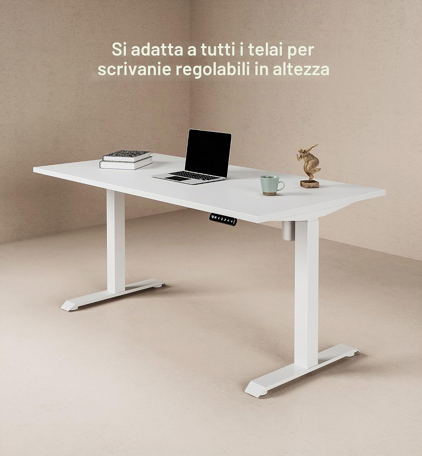 Thumbnail 3 de Desktronic Piano da tavolo 120 x 60 cm: piano robusto per scrivanie regolabili e tavoli