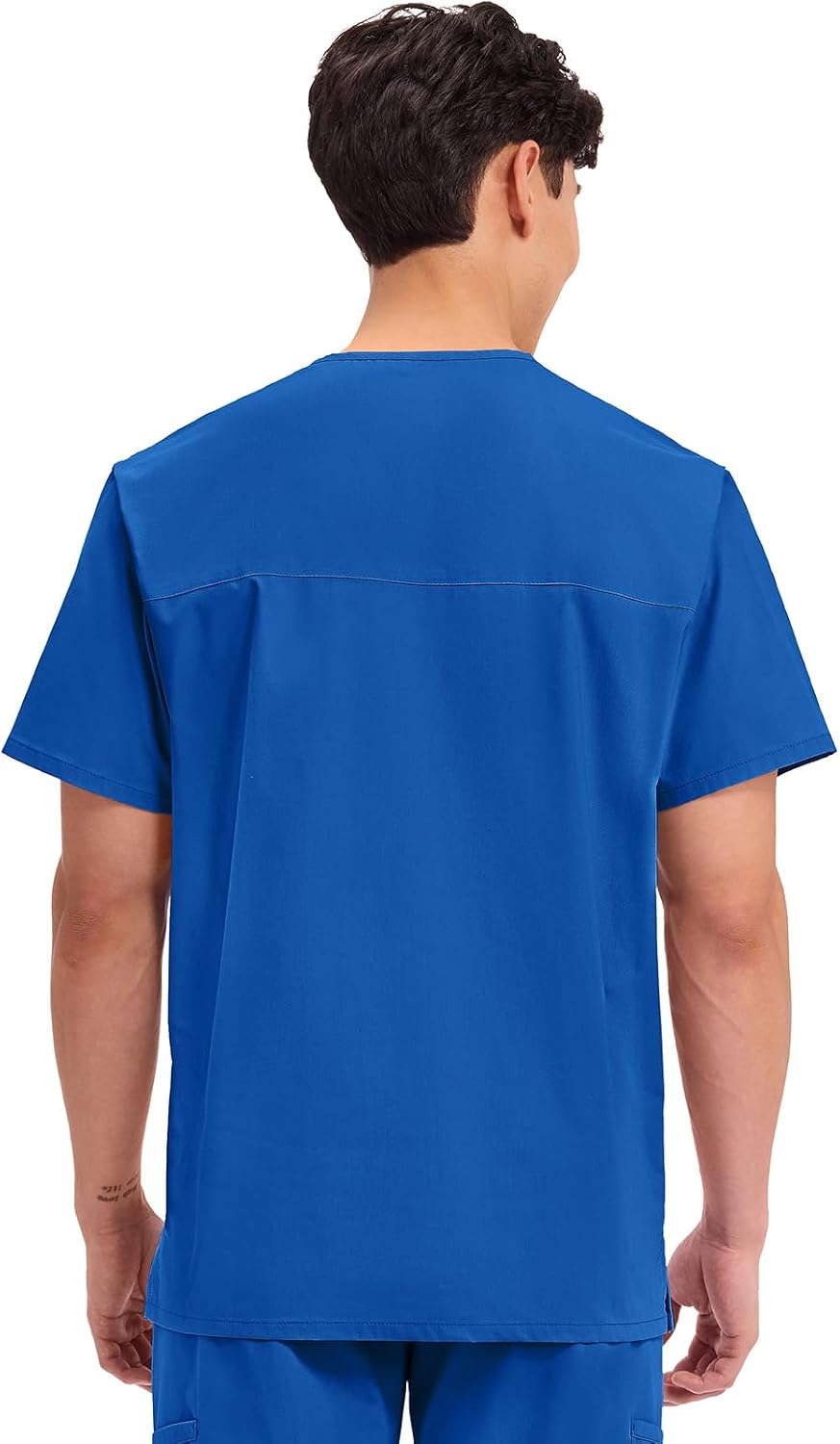 Detalle 1 de Cherokee Men's V-Neck Scrub Top, 4 Pockets