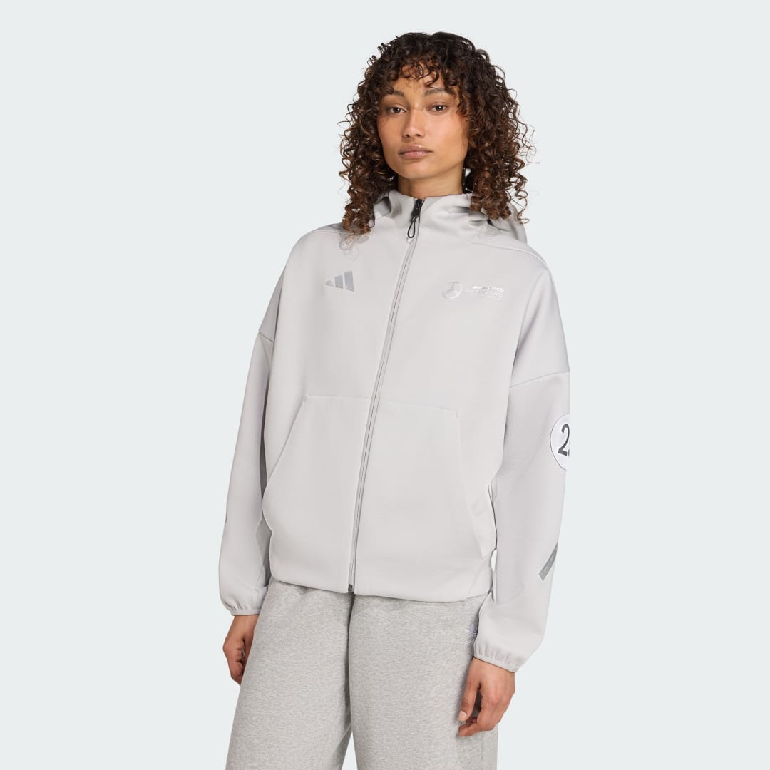 Detalle de Sudadera Mercedes - AMG Petronas Formula 1 Team Silver Arrows de Adidas