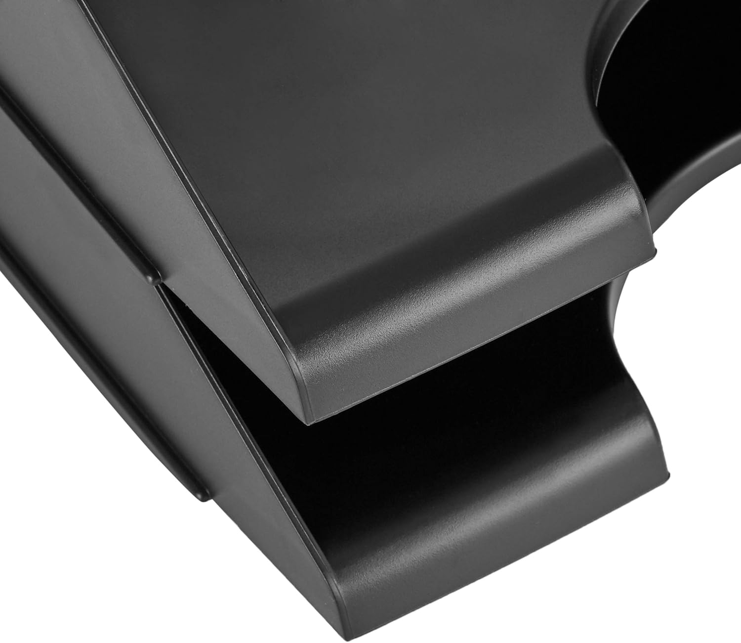 Detalle de Amazon Basics Ripiano portacorrispondenza rettangolare da scrivania (confezione da 2), A4, nero