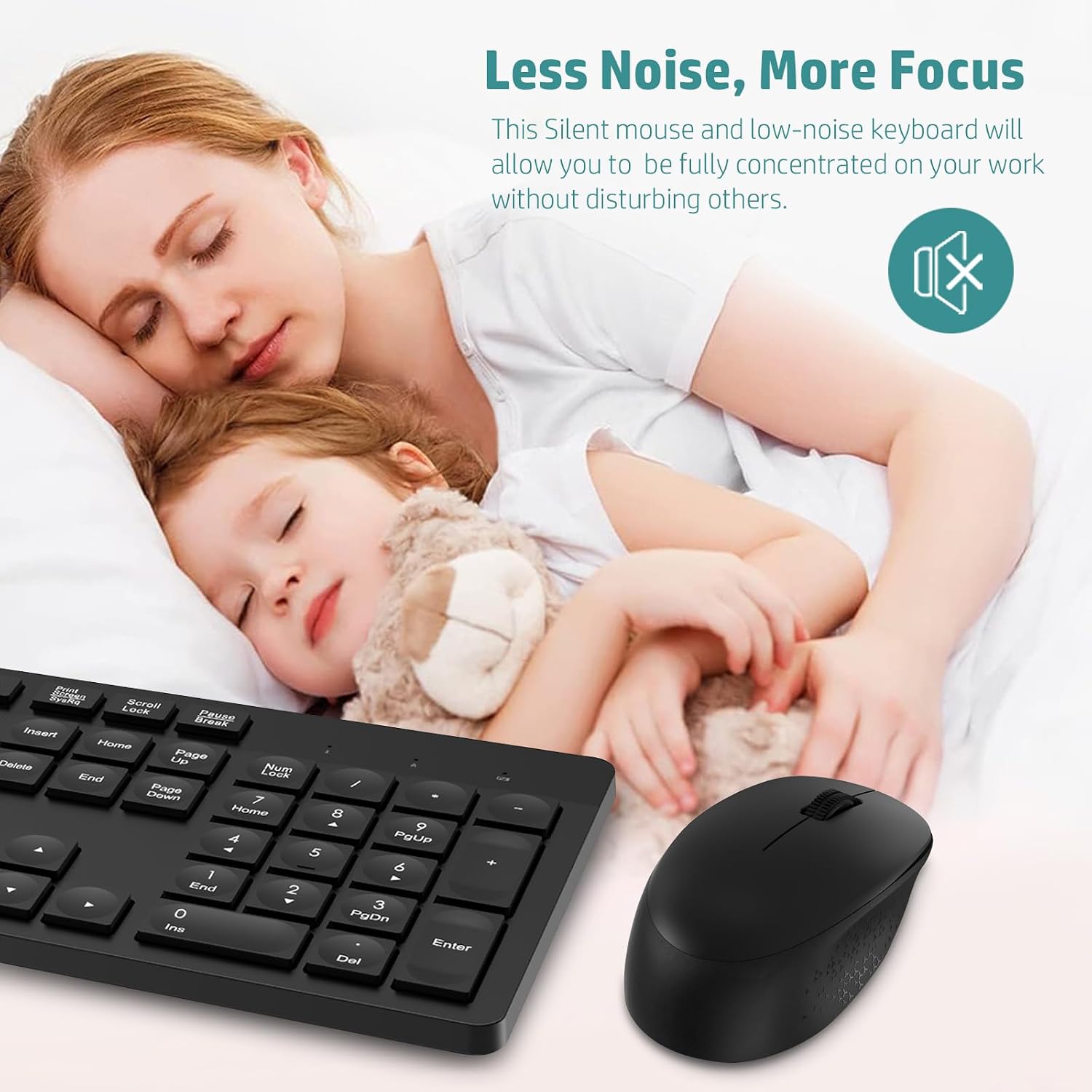 Thumbnail 4 de LeadsaiL K786 Wireless Keyboard and Mouse Set