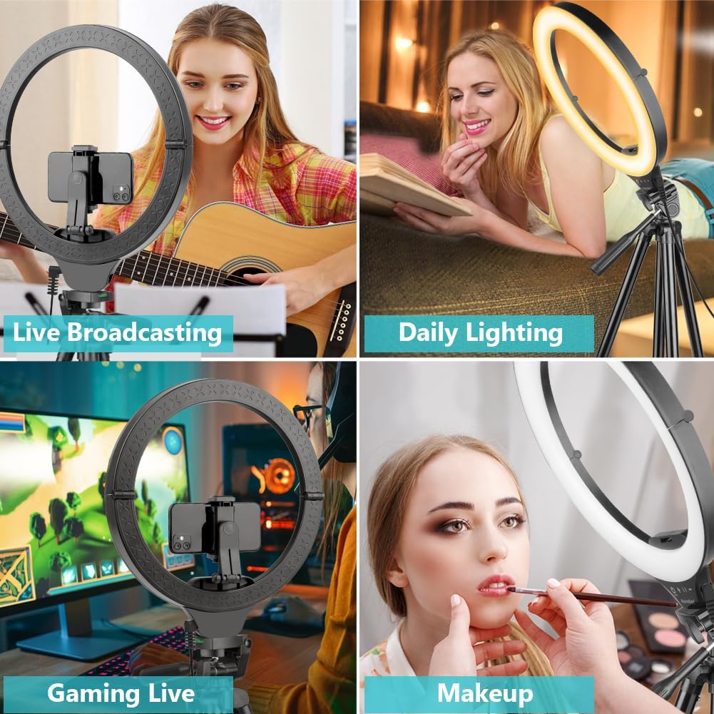 Thumbnail 4 de Sensyne 14" Ring Light with Tripod Stand