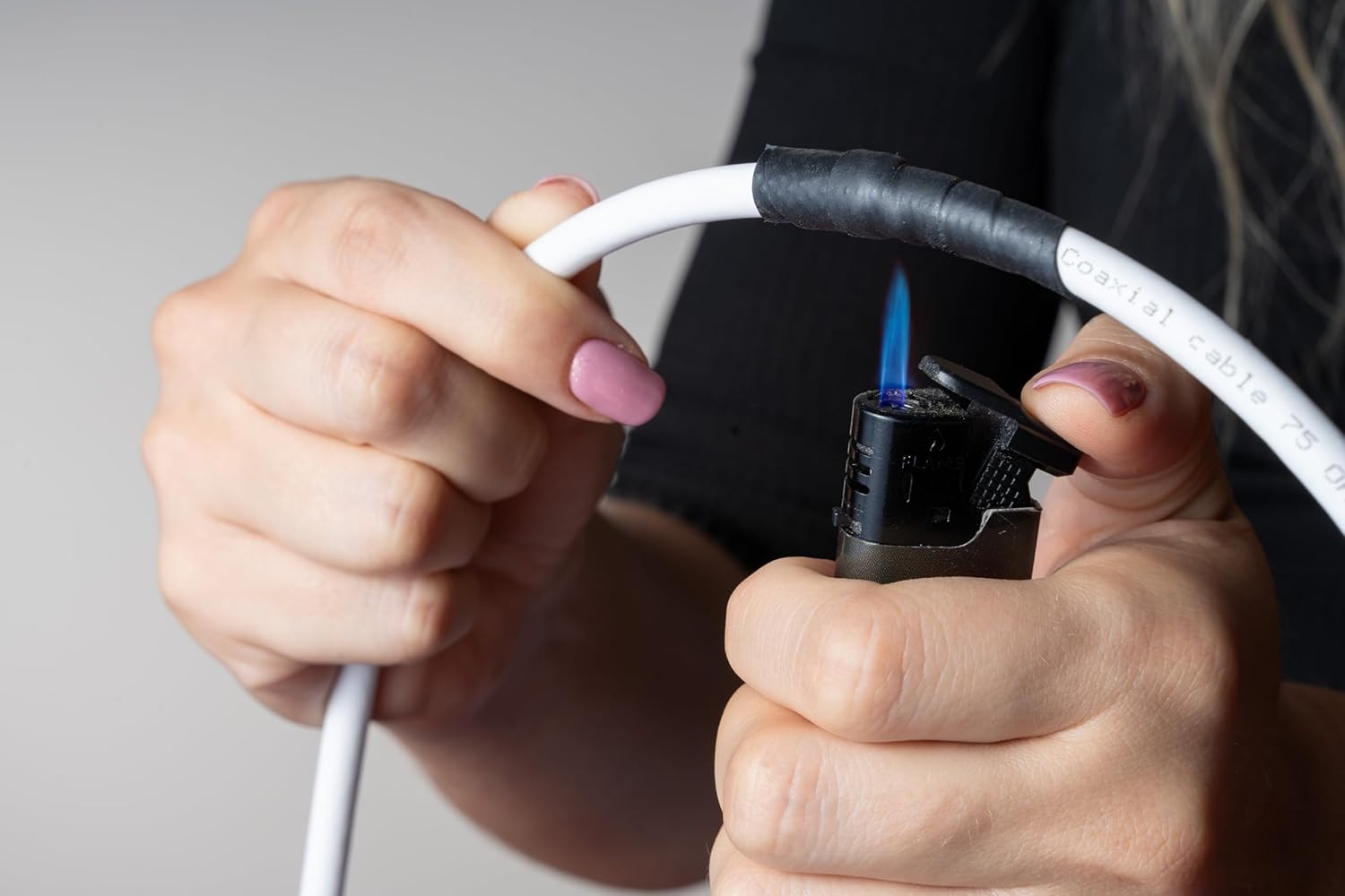 Thumbnail 5 de ERKO Cinta aislante autoadhesiva negra 5 m