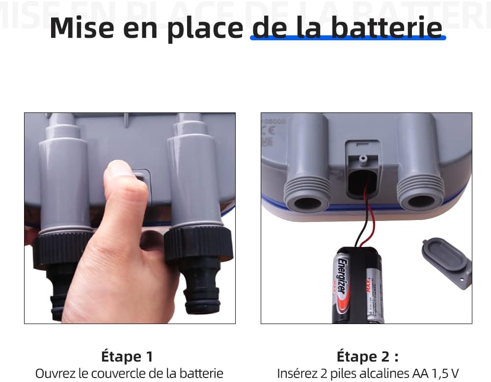 Detalle de Aqualin Timer con valvola a Sfera per Sistema di irrigazione Automatico ed elettronico