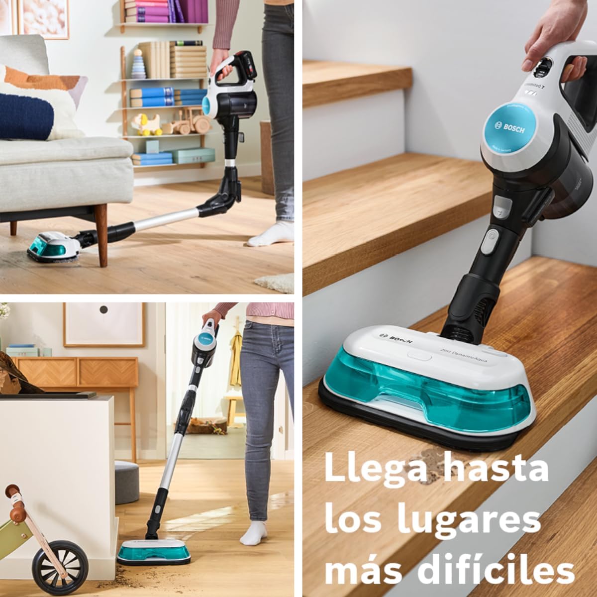 Thumbnail 7 de Bosch Unlimited 7 ProHygienic Aqua: Aspirador Sin Cable 🧹