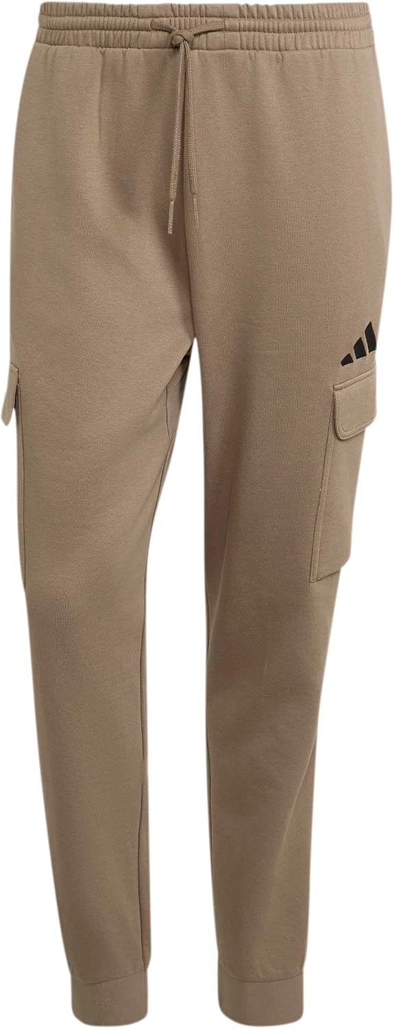 Thumbnail 6 de Adidas Essentials Feelcozy Fleece Cargo Pants – Black/White (L)