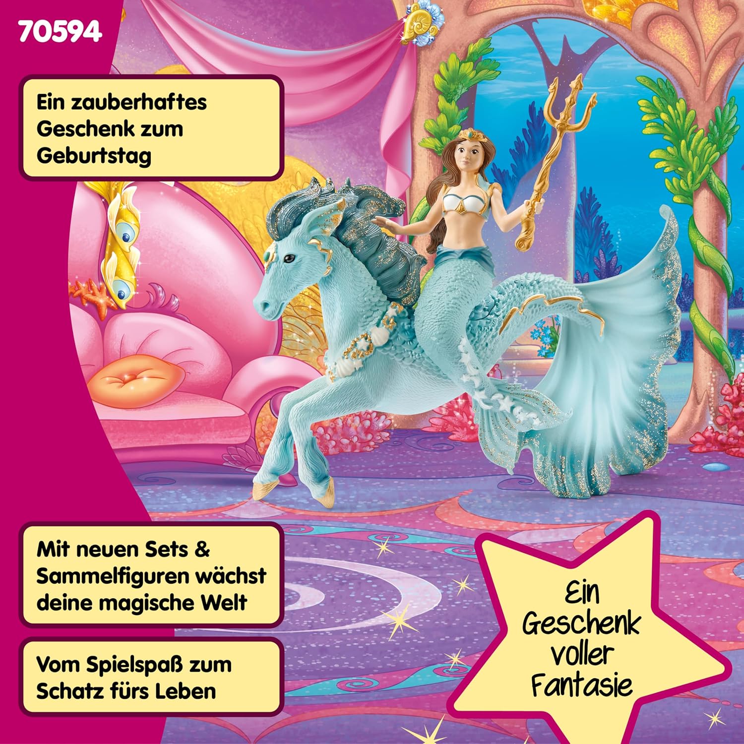 Detalle 2 de SCHLEICH BAYALA Meerjungfrau Eyela ab 5 Jahren