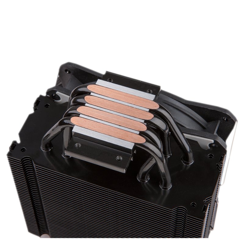 Detalle de HidiTec C12 ARGB Ventilador CPU 120 mm