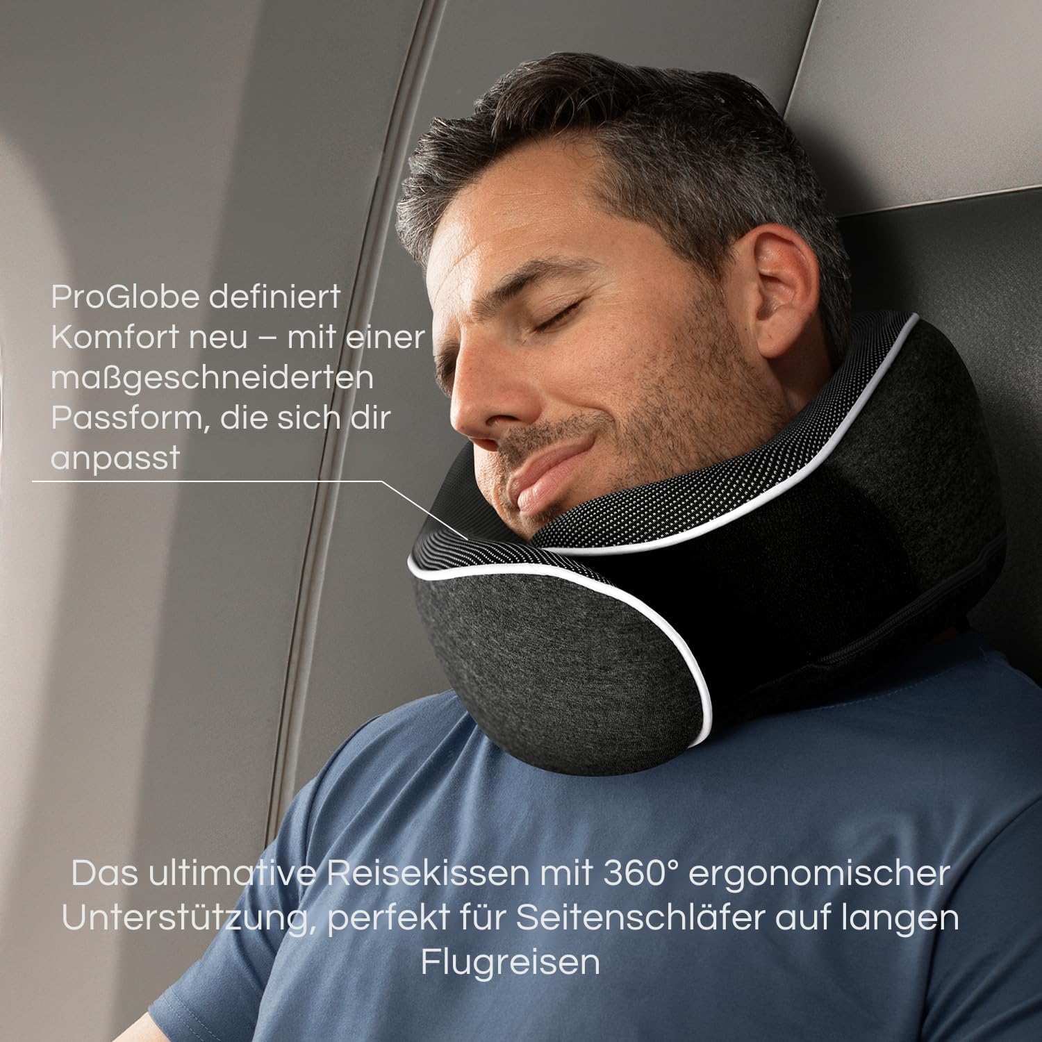 Thumbnail 5 de Proglobe Nackenkissen Flugzeug 100% Memory Foam