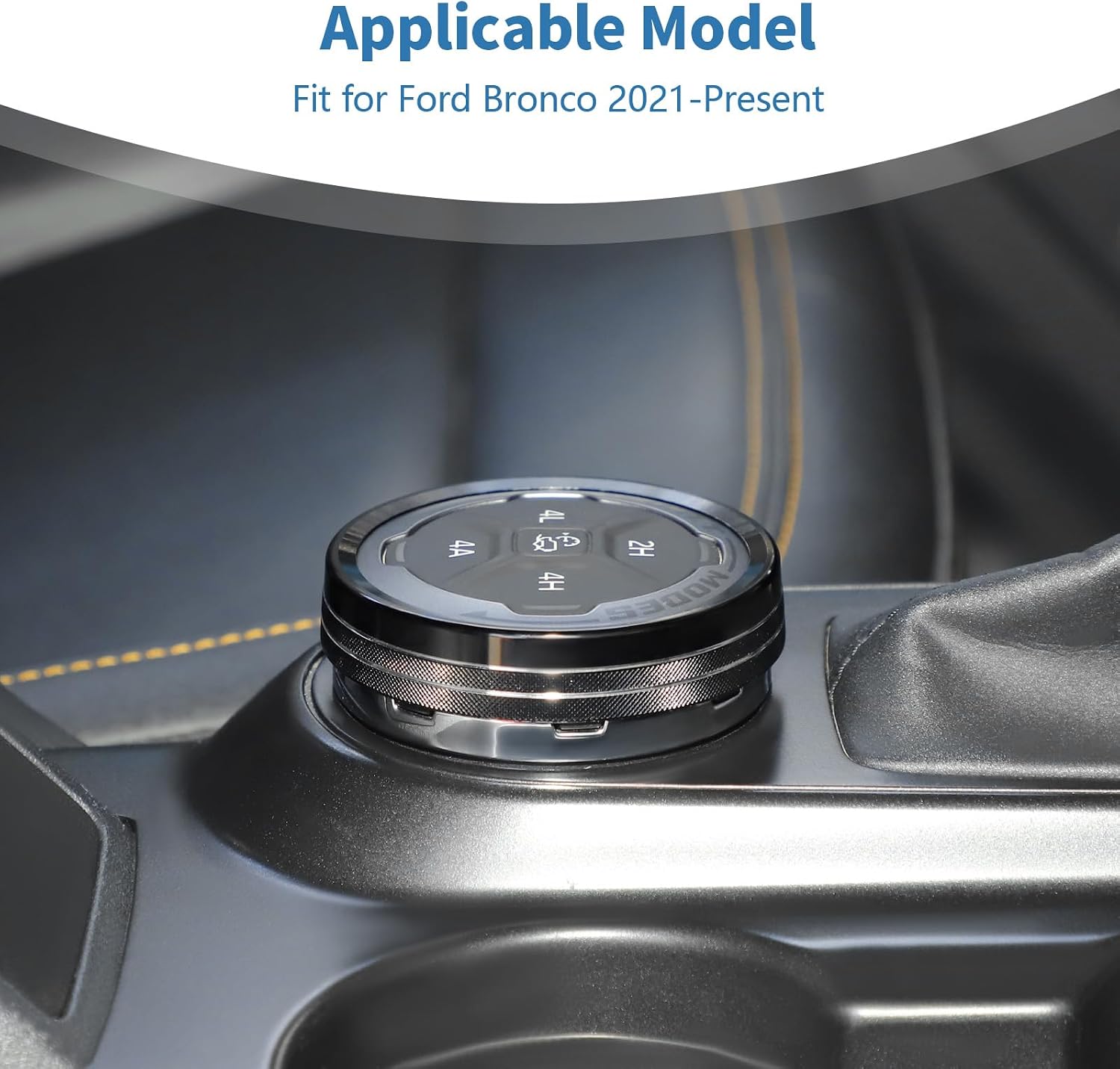 Detalle de PDKLIN 4WD knob trim ring aluminum